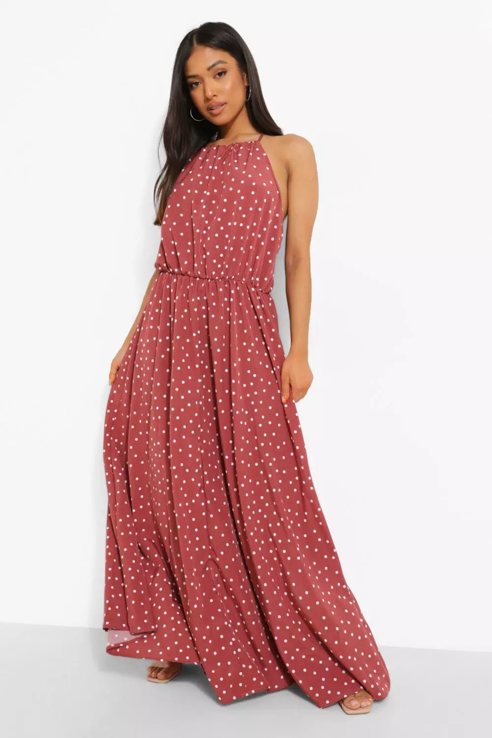 Forever 21 halter outlet maxi dress
